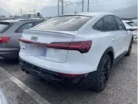 Gebraucht Audi Q8 e-tron 300 kW (408 PS) 2023 Weiß (gletscherweiss metallic) SUV