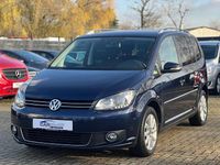 Gebraucht VW Touran Highline 140 PS (102 kW) 2011 Blau Van / Kleinbus