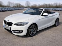 Gebraucht BMW 220 Advantage 190 PS (139 kW) 2015 Weiß Cabrio