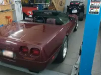 Second-hand Corvette C4 306 CP (225 kW) 1993 Roșu Cabrio