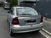 Gebraucht Opel Astra 101 PS (74 kW) 2002 Silber Limousine
