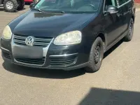 Gebraucht VW Golf VI 2008 Schwarz Kleinwagen