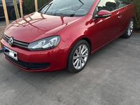 Gebraucht VW Golf Cabriolet 122 PS (89 kW) 2012 Rot Cabrio