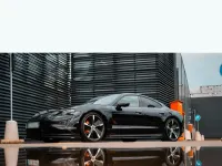 Gebraucht Porsche Taycan 382 kW (520 PS) 2021 Schwarz Limousine