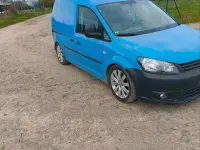 Usado VW Caddy 140 HP (102 kW) 2011 Azul Monovolume