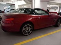 Gebraucht Mercedes SL500 AMG line 455 PS (334 kW) 2018 Rot Cabrio