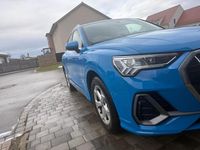 Gebraucht Audi Q3 S-Line 2018 Blau SUV