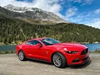 Gebraucht Ford Mustang GT 421 PS (309 kW) 2016 Rot Coupé