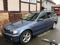 Gebraucht BMW 318 143 PS (105 kW) 2005 Blau Kombi