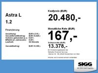 Gebraucht Opel Astra 131 PS (96 kW) 2024 Grau/typ aussenverkleidung metalliclack (metallic) Limousine