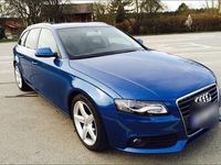 Gebraucht Audi A4 163 PS (119 kW) 2010 Blau Kombi