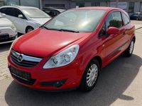Gebraucht Opel Corsa Basis 60 PS (44 kW) 2007 Rot Kleinwagen