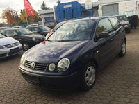 Gebraucht VW Polo Basis 54 PS (39 kW) 2002 Blau metallic Kleinwagen