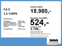 Gebraucht Citroën C4 X 131 PS (96 kW) 2024 Lack grau artense (metallic) SUV
