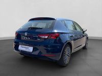 Usata Seat Leon Style 110 CV (80 kW) 2017 Blu Berlina
