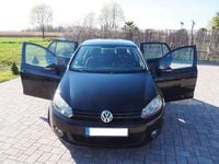 Gebraucht VW Golf VI 105 PS (77 kW) 2010 Schwarz Kleinwagen