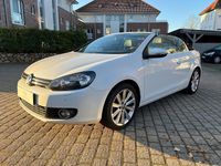 Gebraucht VW Golf Cabriolet 110 PS (80 kW) 2012 Weiß Cabrio