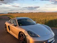 Gebraucht Porsche 718 Cayman S Sport 350 PS (257 kW) 2017 Silber Coupé