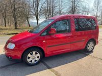 Usata VW Caddy Team 102 CV (75 kW) 2010 Rosso Monovolume