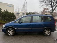 Gebraucht Opel Zafira 125 PS (91 kW) 2003 Blau Van / Kleinbus