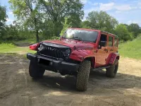 Gebraucht Jeep Wrangler Rubicon 284 PS (208 kW) 2012 Rot SUV