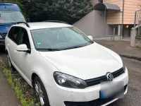 Gebraucht VW Golf VI Comfortline 2011 Weiß Kombi