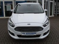 Gebraucht Ford S-MAX Titanium 165 PS (121 kW) 2019 Weiß Van / Kleinbus