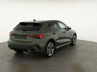 Neu Audi A3 S-Line 2025 Distrikt grün metallic