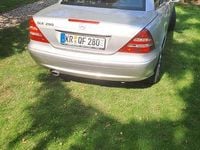 Gebraucht Mercedes SLK200 163 PS (119 kW) 2003 Silber Cabrio