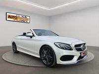Gebraucht Mercedes C250 AMG line 211 PS (155 kW) 2017 Diamantweiss Cabrio