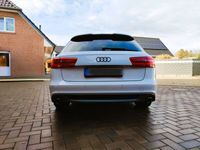 gebraucht Audi A6 2.0 TDI Avant/AHK/S-Line/Panorama/Leder/Weiß