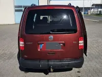 Second-hand VW Caddy Maxi Trendline 102 CP (75 kW) 2013 Roșu Monovolum