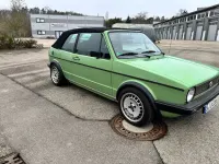 Gebraucht VW Golf Cabriolet 75 PS (55 kW) 1989 Grün Cabrio