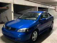Gebraucht Opel Astra 125 PS (91 kW) 2002 Blau Coupé