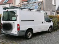 Gebraucht Ford Transit Tourneo 85 PS (62 kW) 2010 Weiß Van / Kleinbus