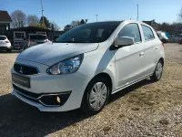 Gebraucht Mitsubishi Space Star Basis 71 PS (52 kW) 2017 Weiß Kleinwagen