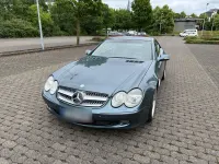 Gebraucht Mercedes SL500 306 PS (225 kW) 2002 Blau Cabrio