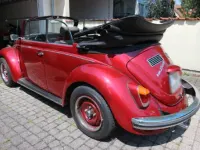 Gebraucht VW Type 3 Karmann 44 PS (32 kW) 1969 Rot Cabrio