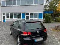 Gebraucht VW Golf VI Highline 110 PS (80 kW) 2009 Schwarz Kleinwagen