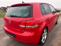 Gebraucht VW Golf VI Comfortline 86 PS (63 kW) 2011 Rot Kleinwagen