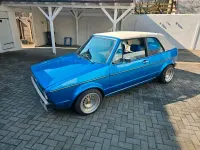Gebraucht VW Golf Cabriolet 98 PS (72 kW) 1990 Blau Cabrio