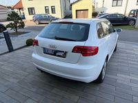 Gebraucht Audi A3 Ambiente 102 PS (75 kW) 2010 Weiß Kleinwagen