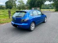 Gebraucht Mazda 3 108 PS (79 kW) 2008 Blau Kleinwagen