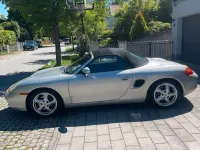 Gebraucht Porsche 986 Boxster 204 PS (150 kW) 1997 Silber Cabrio
