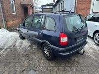 Gebraucht Opel Zafira Elegance 125 PS (91 kW) 2001 Blau Van / Kleinbus
