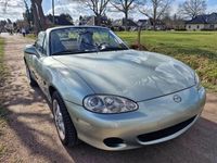 Usata Mazda MX5 110 CV (80 kW) 2003 Argento Cabrio