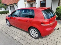 Gebraucht VW Golf VI Style 80 PS (58 kW) 2011 Rot Kleinwagen