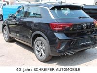 Gebraucht VW T-Roc R-line 150 PS (110 kW) 2022 Schwarz metallic SUV