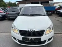 Gebraucht Skoda Roomster 86 PS (63 kW) 2014 Candyweiss Van / Kleinbus