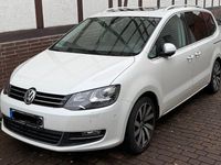 Gebraucht VW Sharan Highline 150 PS (110 kW) 2016 Weiß Van / Kleinbus